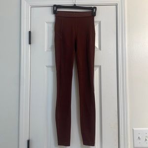 Lululemon merlot high waisted leggings